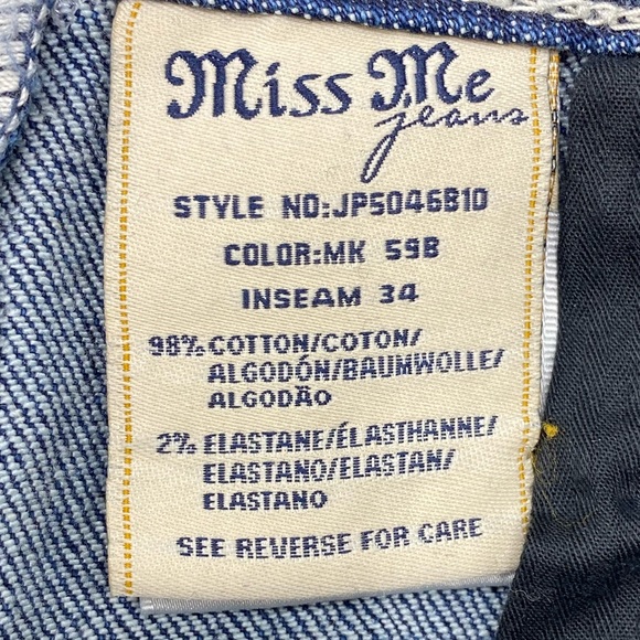 Y2k Miss Me Boot Jeans - Picture 6 of 6